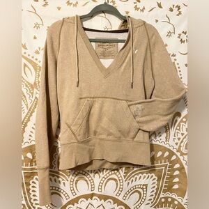 Y2K American Eagle V-Neck Hoodie